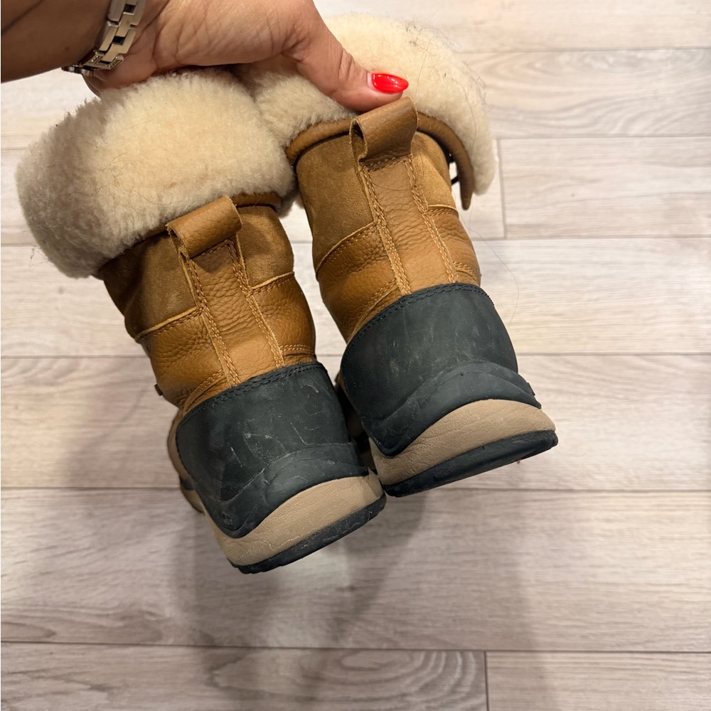 UGG Women's Brown Waterproof Winter Boots - Picture 4 of 7
